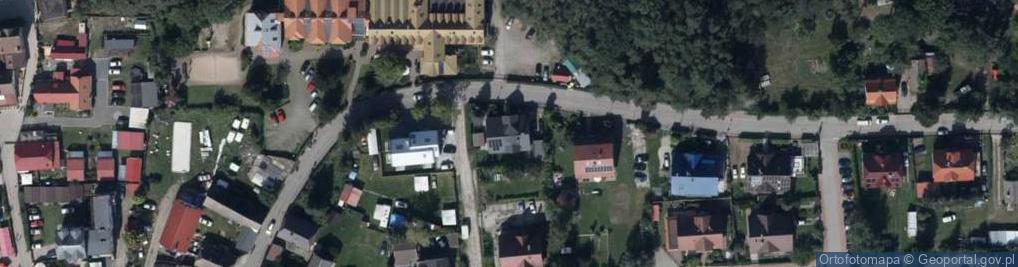 Zdjęcie satelitarne Kapitańska ul.