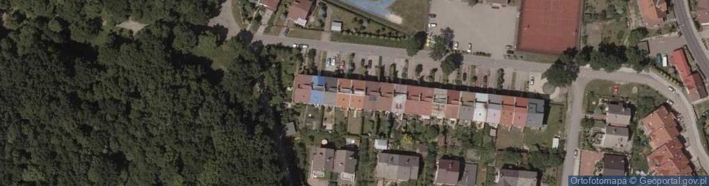 Zdjęcie satelitarne Kasztanowa ul.