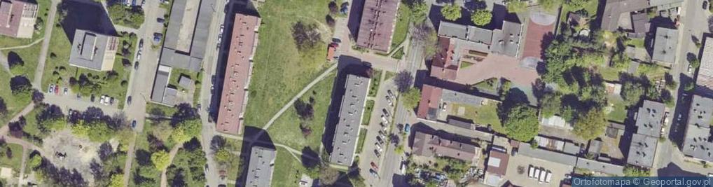 Zdjęcie satelitarne Kaliny ul.