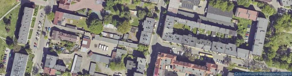 Zdjęcie satelitarne Karpacka ul.
