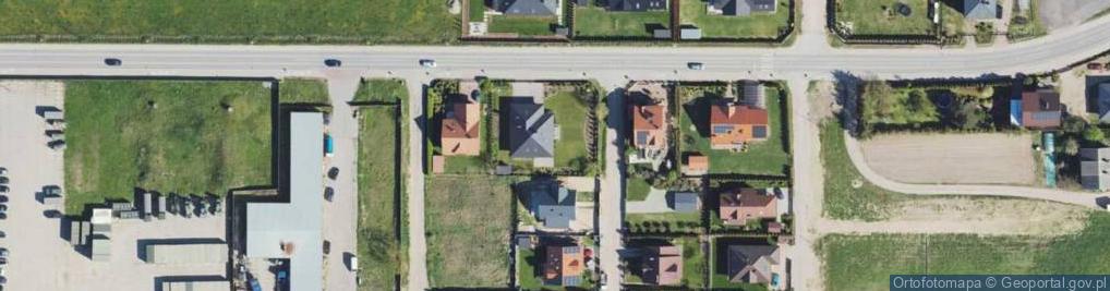 Zdjęcie satelitarne Kącka ul.
