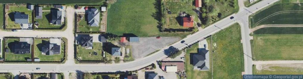 Zdjęcie satelitarne Kącka ul.