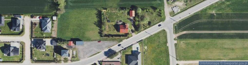 Zdjęcie satelitarne Kącka ul.