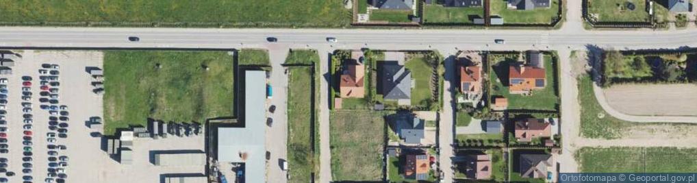 Zdjęcie satelitarne Kącka ul.