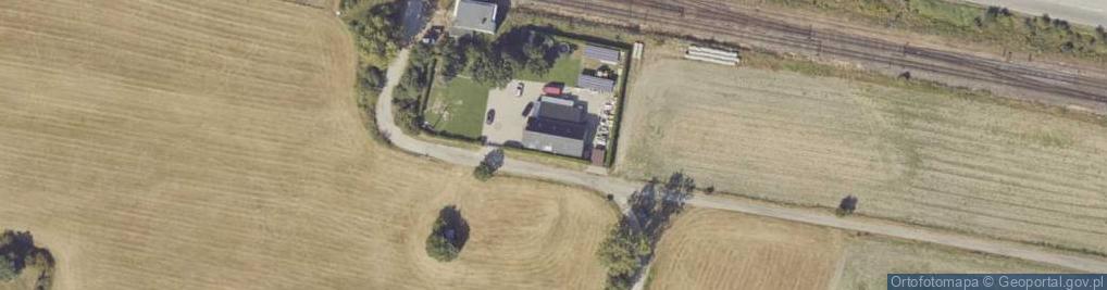 Zdjęcie satelitarne Kasztanowa ul.