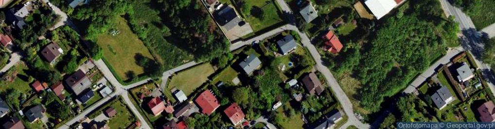 Zdjęcie satelitarne Kanarków ul.