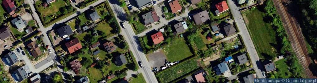 Zdjęcie satelitarne Kasztanowa ul.