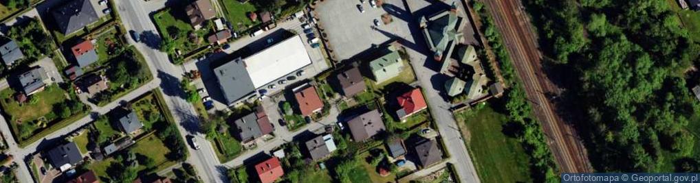 Zdjęcie satelitarne Kasztanowa ul.