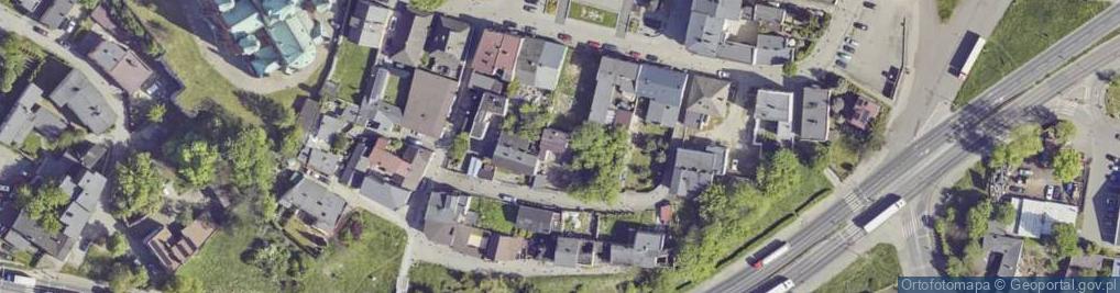Zdjęcie satelitarne Kacza ul.