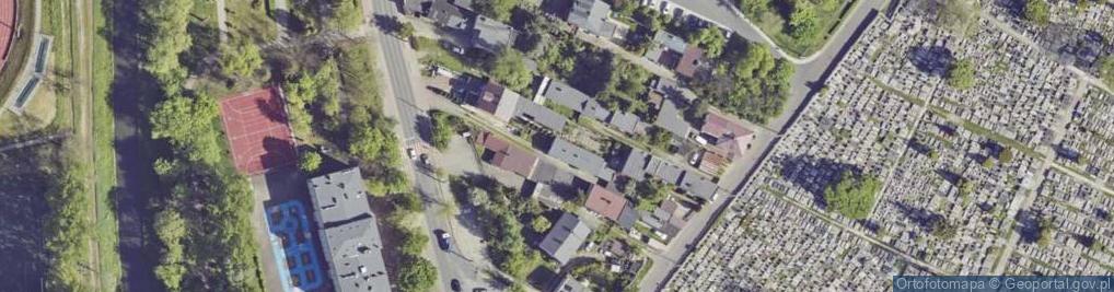 Zdjęcie satelitarne Katowicka ul.