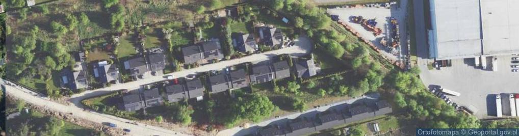 Zdjęcie satelitarne Kasztanowa ul.