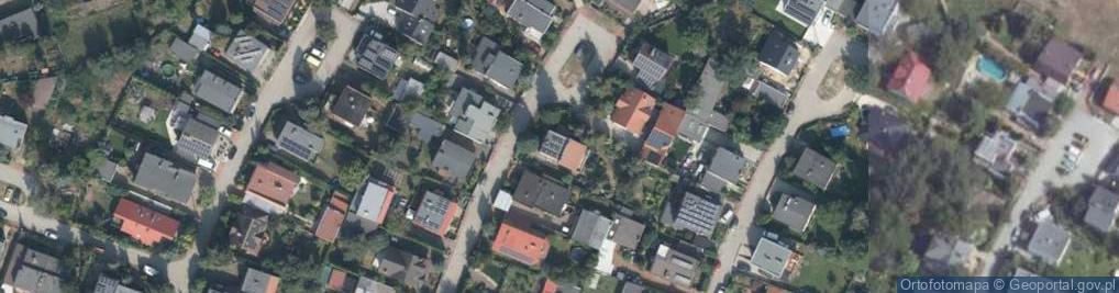 Zdjęcie satelitarne Kasztanowa ul.