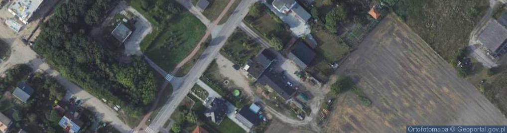 Zdjęcie satelitarne Kamienna ul.