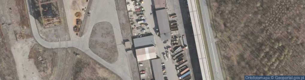 Zdjęcie satelitarne Kazdębie ul.