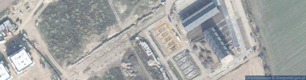 Zdjęcie satelitarne Karkonoska ul.