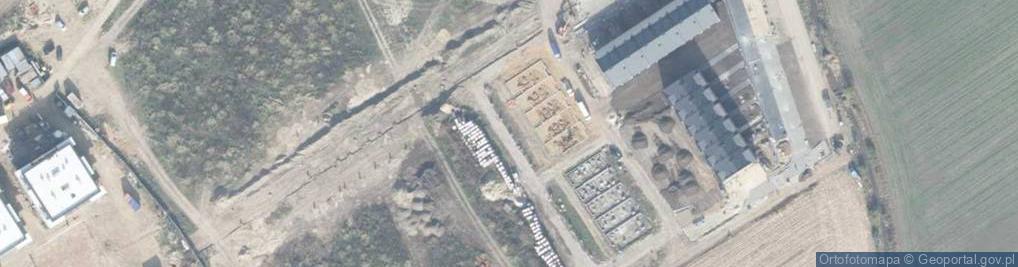 Zdjęcie satelitarne Karkonoska ul.