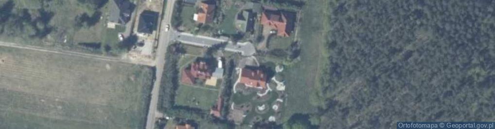 Zdjęcie satelitarne Kasztanowa ul.