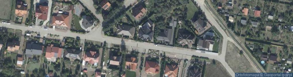 Zdjęcie satelitarne Kasztanowa ul.