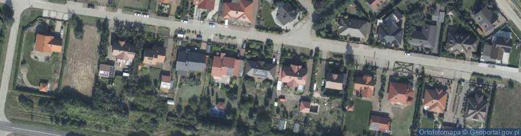 Zdjęcie satelitarne Kasztanowa ul.