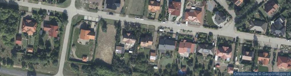 Zdjęcie satelitarne Kasztanowa ul.