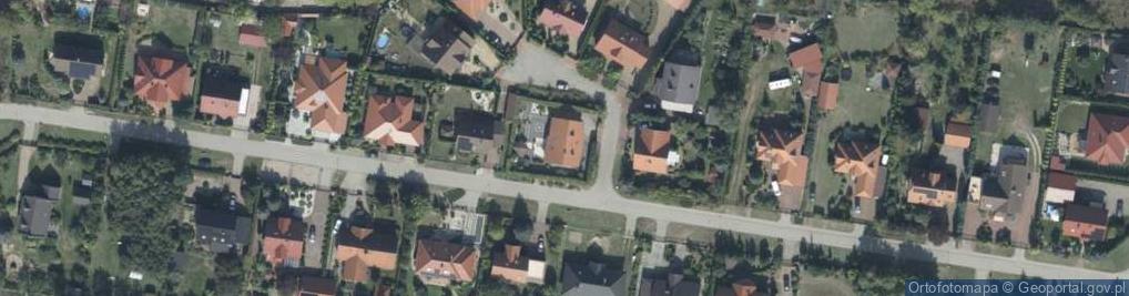 Zdjęcie satelitarne Kasztanowa ul.