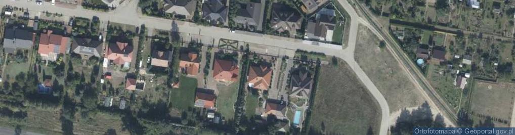 Zdjęcie satelitarne Kasztanowa ul.