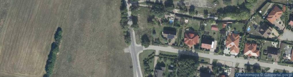 Zdjęcie satelitarne Kasztanowa ul.