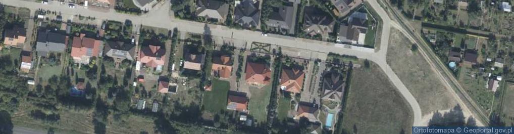 Zdjęcie satelitarne Kasztanowa ul.