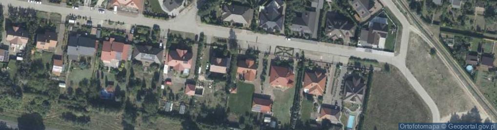 Zdjęcie satelitarne Kasztanowa ul.