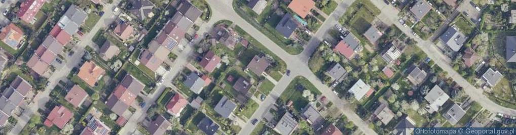 Zdjęcie satelitarne Kasztanowa ul.