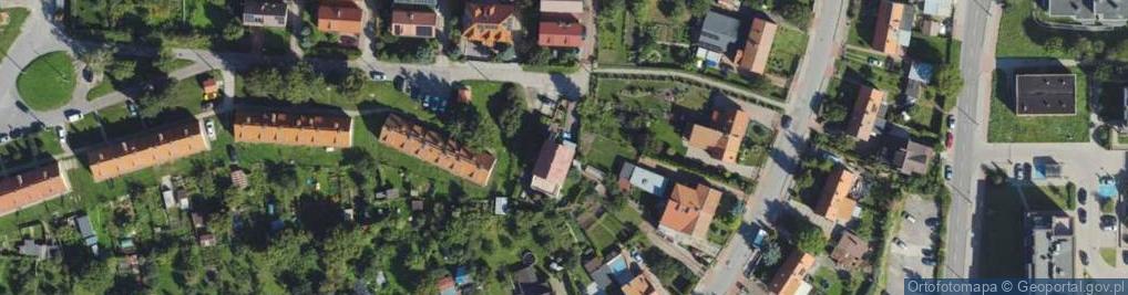 Zdjęcie satelitarne Kamienna ul.