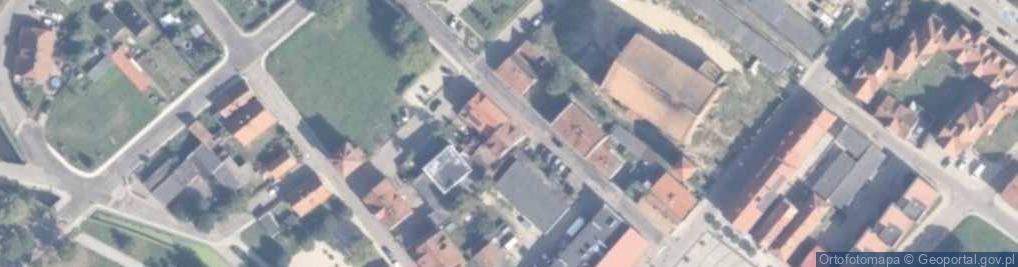 Zdjęcie satelitarne Kapelańska ul.