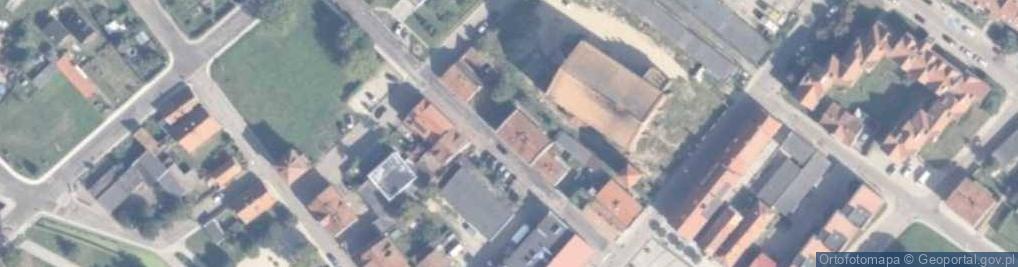 Zdjęcie satelitarne Kapelańska ul.