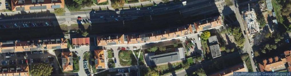 Zdjęcie satelitarne Kartuska ul.