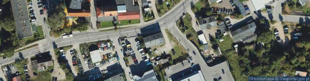 Zdjęcie satelitarne Kartuska ul.