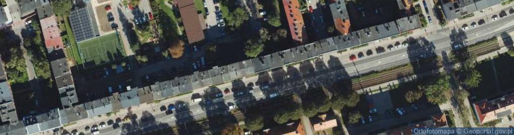 Zdjęcie satelitarne Kartuska ul.