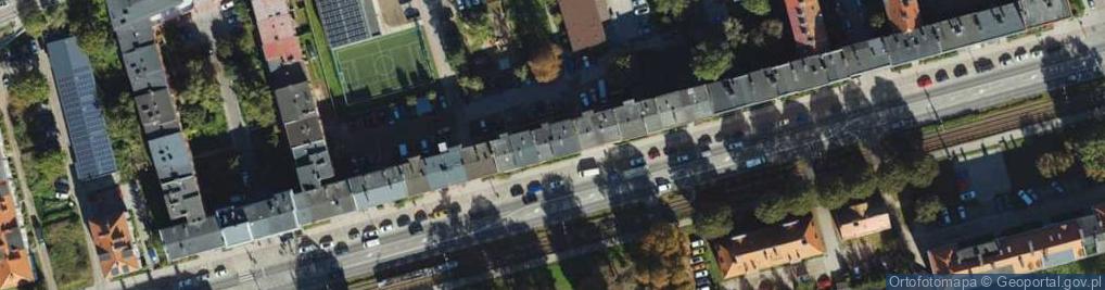 Zdjęcie satelitarne Kartuska ul.
