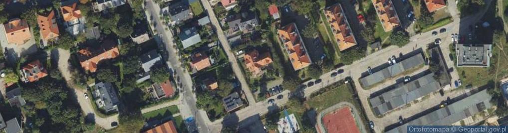 Zdjęcie satelitarne Kaszubska ul.