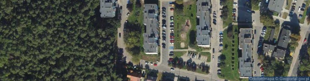 Zdjęcie satelitarne Karpacka ul.