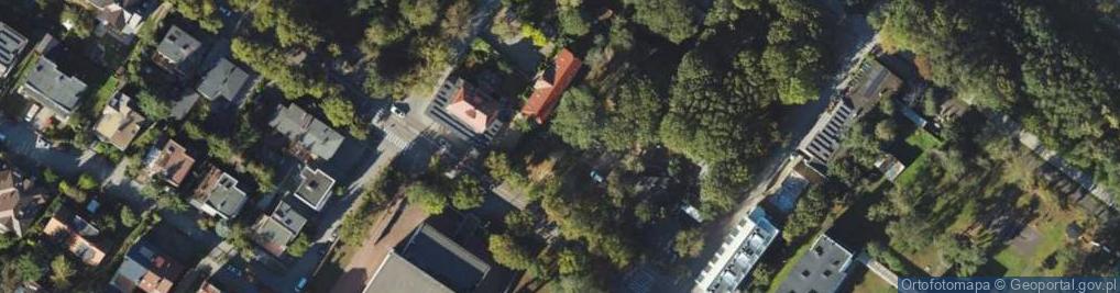 Zdjęcie satelitarne Kapliczna ul.