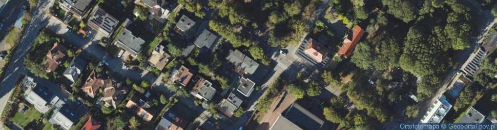 Zdjęcie satelitarne Kapliczna ul.