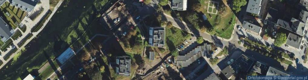 Zdjęcie satelitarne Kamienna Grobla ul.