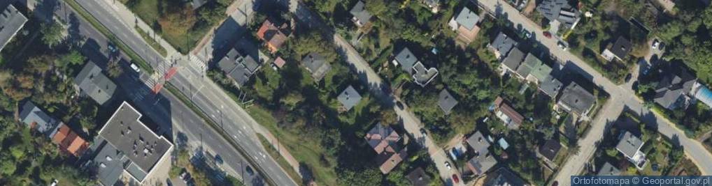 Zdjęcie satelitarne Kaprów ul.