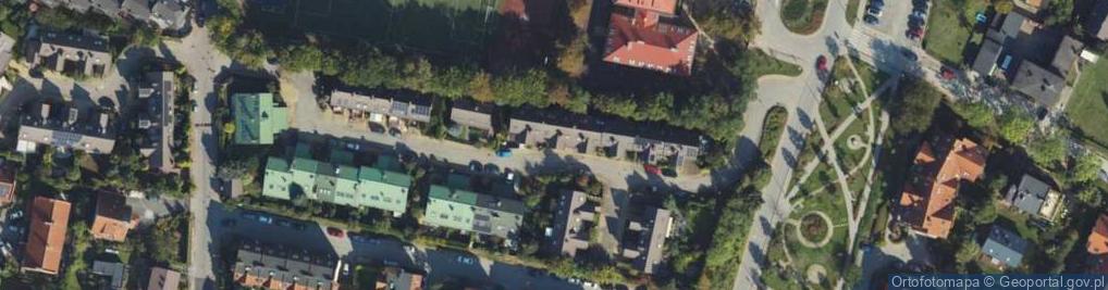 Zdjęcie satelitarne Kaczeńcowa ul.