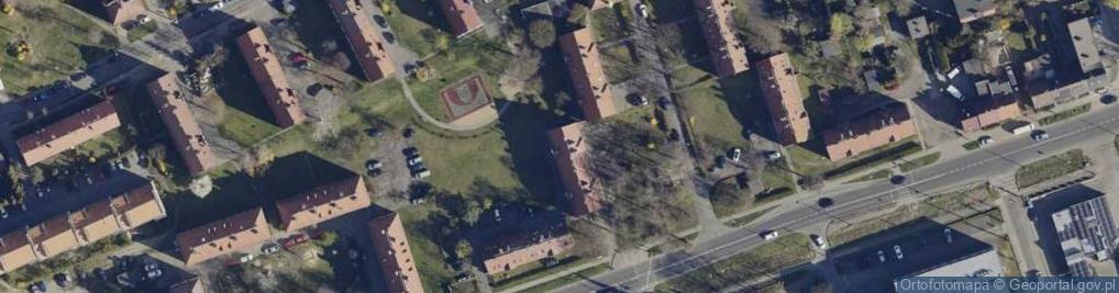 Zdjęcie satelitarne Kapliczna ul.