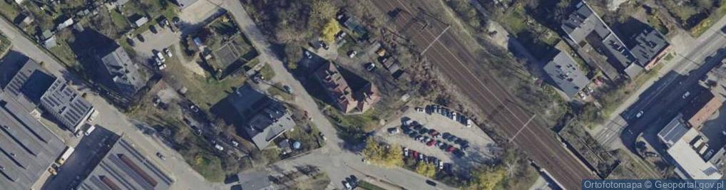 Zdjęcie satelitarne Kasztanowa ul.