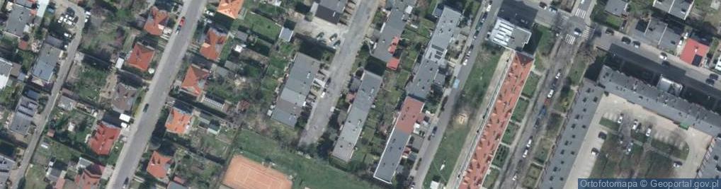 Zdjęcie satelitarne Kadłubka Wincentego, bp. ul.