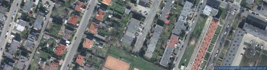 Zdjęcie satelitarne Kadłubka Wincentego, bp. ul.