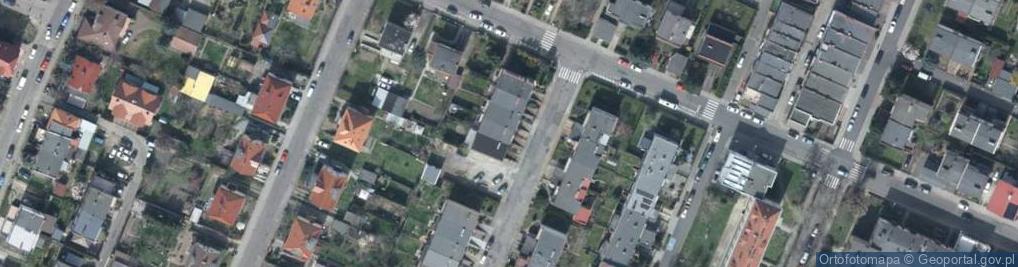 Zdjęcie satelitarne Kadłubka Wincentego, bp. ul.