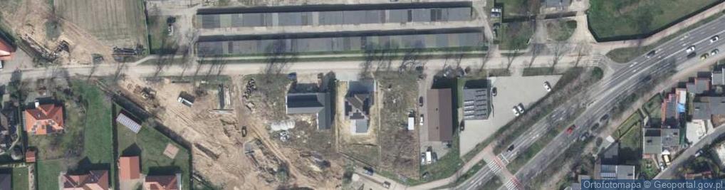 Zdjęcie satelitarne Kasztanowa ul.